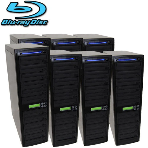 70 SATA Blu-ray CD DVD Disc Burner Daisy Chain Duplicator Copier Standalone+HDD - Image 1 of 1