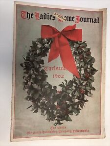 Dec 1902 Christmas The Ladies Home Journal MAGAZINE Woman's Antique Vintage