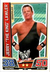 2013 Topps Slam Attax Superstars UK Wrestling Card #82 Jerry Lawler - Picture 1 of 1