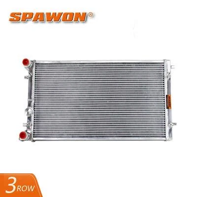 3 Row SPAWON Aluminum Radiator For Volkswagen Beetle L4 1.8 1.9 2.0 2.5 98-11 MT - Image 1 of 4