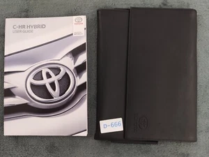 GENUINE TOYOTA C-HR HYBRID 2016-2020 USER GUIDE MANUAL HANDBOOK WALLET PACK D666 - Picture 1 of 5
