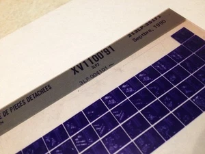 Yamaha XV1100 XV 1100 1991 Micro Enchufe Piezas List Catálogo Microficha - Imagen 1 de 2