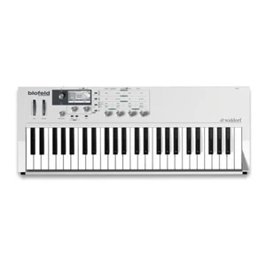 WALDORF MUSIC BLOFELD Keyboard Synthesizer WHITE EDITION Japan 49 Key 76cm New - Picture 1 of 4