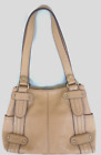 Tignanello women  handbag medium caramel hobo,  shoulder bag genuine leather EUC