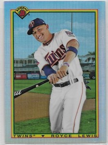 2020 Bowman Chrome 1990 #90B-RL Royce Lewis Minnesota Twins