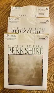 Vintage Berkshire Nylons Queen Silky Sheer Support Sandalfoot White Made In USA - Picture 1 of 6