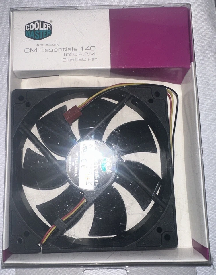 Cooler Master 1000 RPM Fan 140 X 25 mm CM ESSENTIALS 140 R4-S4S-10AK Case Fan - Image 1 of 1
