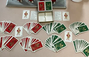 DRAGON Vintage Fournier Playing Cards Set Plastic Coated Made In Spain VERY RARE - Picture 1 of 16
