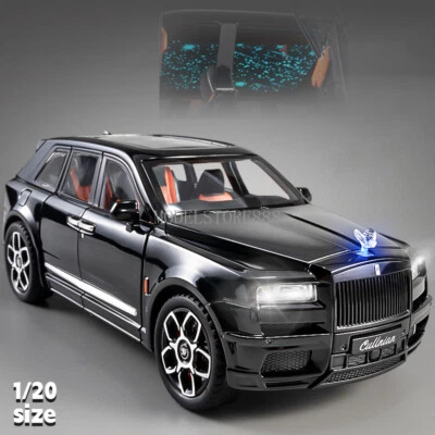 1/20 Diecast Vehicle Rolls-Royce Cullinan Model Car Toy Sound Light Toy Gifts - Image 1 of 4