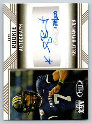 2020 SAGE HIT AUTO Black #A23 Kelly Bryant (ref 220876) - Image 1 of 2