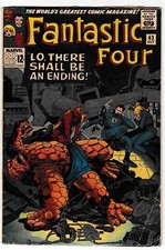 FANTASTIC FOUR #43 VG/FN Frightful Four Appearance! 1965 Marvel Silver-Age Comic