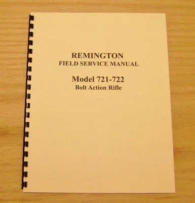 Remington Modelo 721 - 722 Manual de Servicio de Campo - Armero - Reparación - #23 Foto 1 de 2