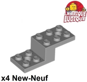 Lego 4x Bracket support 5x2x1 1/3 2 holes gris/light bluish gray 11215 NEUF - Picture 1 of 1