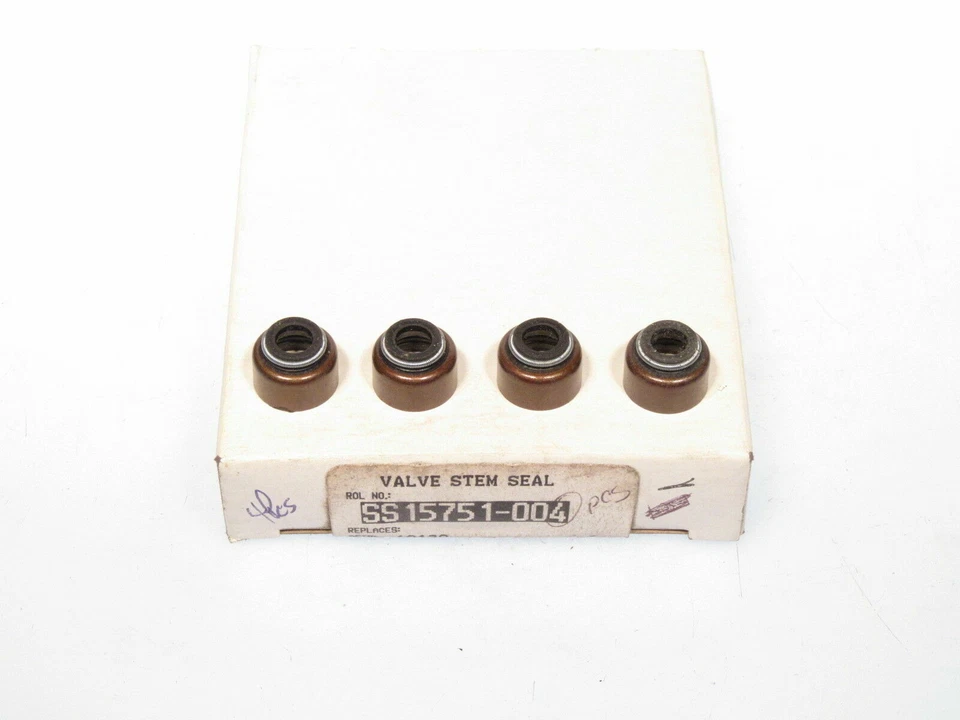 Juego de sellos de aceite de vástago de válvula de motor ROL para Toyota Corolla y Tercel SS15751-004 Foto 1 de 1