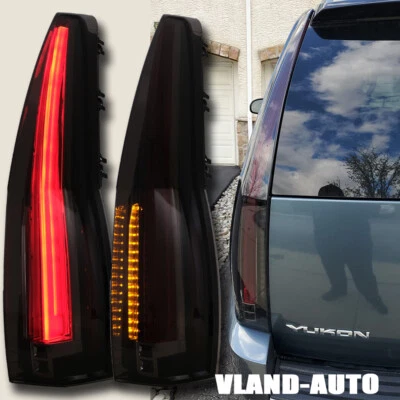 Luces traseras LED para Chevy Suburban 1500 Tahoe GMC Yukon Escalade 2007-2014 Foto 1 de 4