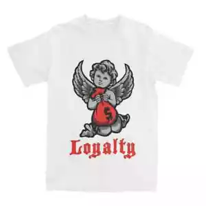 Money Bag Angel Money Angel Shirt Merch Men Women's Pure Cotton Vintage T-shirt - Picture 1 of 1