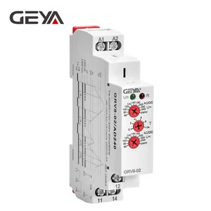 GEYA Over Under Voltage Monitoring Relay Single Phase Voltage Sensitive Relay - Picture 1 of 20