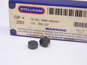 NUOVO SURPLUS 10 PEZZI. STELLRAM RNG 33T GRADO: INSERTI IN CERAMICA CS5 - Foto 1 di 1