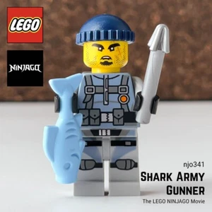 LEGO Shark Army Gunner Charlie Minifigure NJO341 The LEGO NINJAGO Movie - Picture 1 of 7