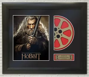 The Hobbit Desolation of Smaug framed Reproduction Poster Reel Display - Picture 1 of 4