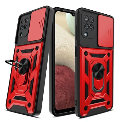 For Samsung Galaxy A14 5G A03S A32 Holder Soft TPU Case Cover+Screen Protector - Image 1 of 4