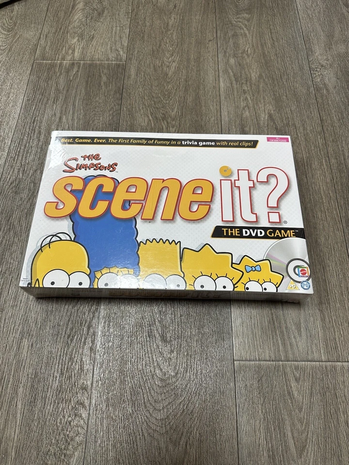 The Simpsons Scene It! The DVD Game TV Trivia Quiz Knowledge New & Sealed - Image 1 of 4