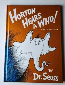 Horton Hears a Who! Dr Seuss, hardcover Party Edition HC Book - Bild 1 von 1