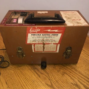 Trav-Electric Model 50-160 Terado Vintage Elettrico Portatile Solo Ricambi - Foto 1 di 7