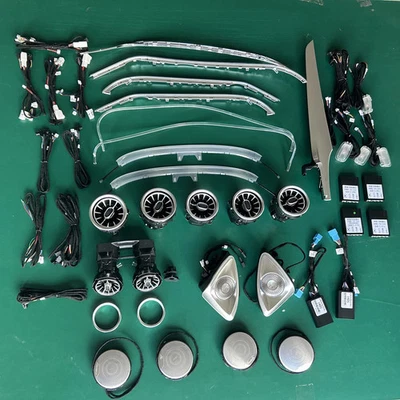 Kit de iluminación ambiental interior para Mercedes-Benz C/GLC W205 C300 C43 C63 X253 Foto 1 de 4