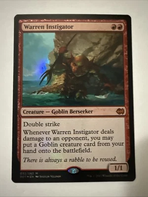Warren Instigator Duel Decks: Merfolk vs. Goblins Foil - Image 1 of 2