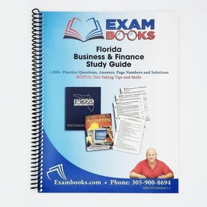Florida Business and Finance Study Guide - Exam Books - Imagen 1 de 1