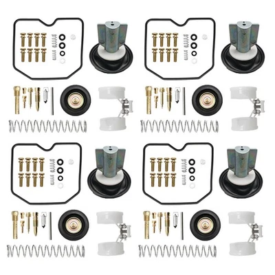 4 Carburetor Repair Kit Diaphragm FOR Kawasaki Ninja 250 EX250E 1986-1987 - Image 1 of 4