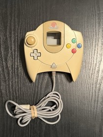 Sega Dreamcast Wired Controller OEM White/Gray, Tested Working