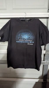 Eternal Darkness Black Shirt Size: XL Promo Video Game Nintendo GameCube (VTG) - Picture 1 of 5
