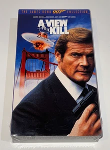 James Bond A View To A Kill VHS 1996 MGM / UA SEALED NEW w/ Watermark - Picture 1 of 6