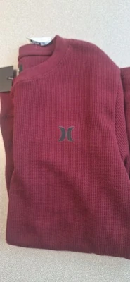Camisa térmica de manga larga Hurley para niños, nueva con etiquetas, talla grande Foto 1 de 2