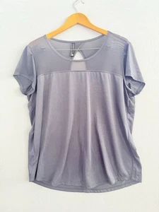 Action Sports Elite Women’s Training Top Grey / Purple Size 16 - Picture 1 of 3