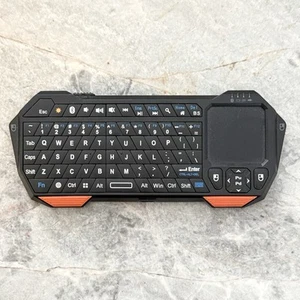 Fosmon Mini Bluetooth Keyboard (QWERTY Keypad), Wireless Portable with Touchpad - Picture 1 of 2