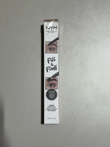 NYX PROFESSIONAL MAKEUP Fill Fluff Eyebrow Pomade Pencil -Brunette -DAMAGED BOX - Picture 1 of 4