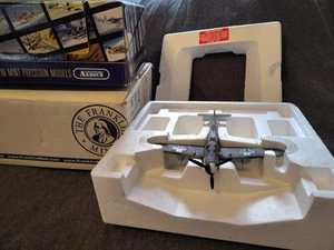 Franklin Mint 1/48 B11B189 BF109 Messerschmitt Luftwaffe Ace Galland 56 + scatola - Foto 1 di 16
