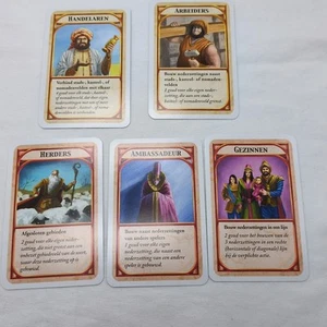 (5) Dutch Kingdom Builder Board Game Cards - Picture 1 of 7