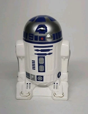 Star Wars Ceramic Statue Figure Piggy Bank R2-D2 Lucasfilm Piggybank 8" - Image 1 of 4