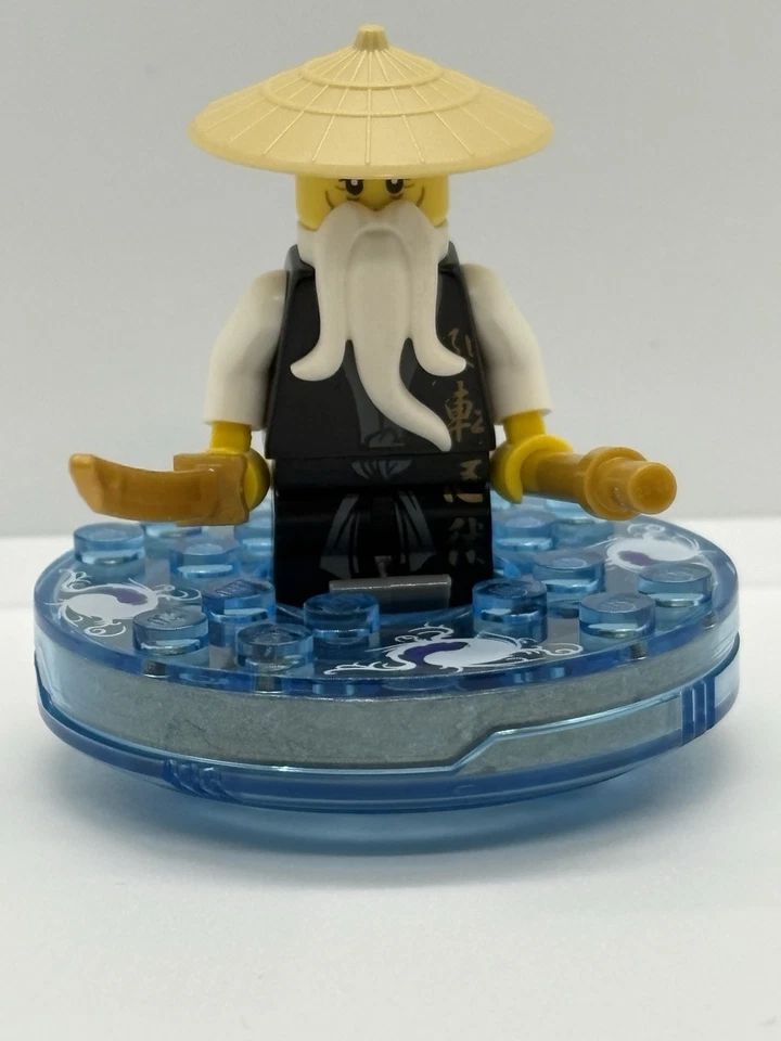 LEGO Ninjago Sensei Wu Minifigura con Spinner y Armas 2255 Foto 1 de 1
