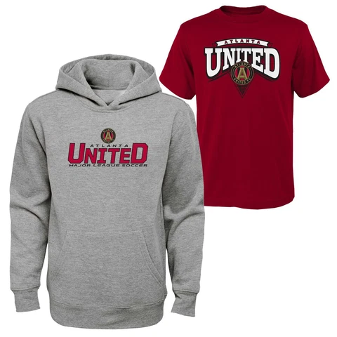 MLS Kansas City Sporting Boys Outerstuff Short Sleeve Tee & Hoodie Set, Assor Cover