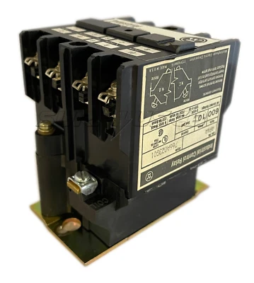 Westinghouse AR4A Industrial Control Relay, 10A, 600Vac, 4P, Removable Contacts - Image 1 of 4