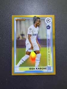2022-23 Topps Merlin Issa Kabore Gold RC “NO SERIAL NUMBER ERROR” **READ**