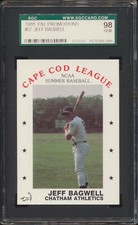 1988 P&L Promotions Cap Cod Jeff Bagwell #57 HOF RC Rookie SGC 98 GEM MINT 10