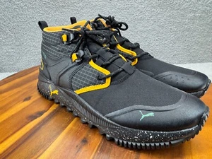 PUMA Mens Pacer Future Tr Mid Open Road Trail Running Sneakers Black Shoes 10.5 - Picture 1 of 10