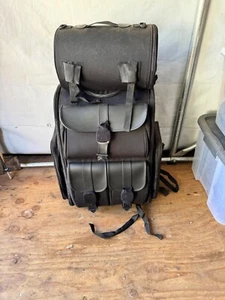 Viking Extra Large Plain Motorcycle Sissy Bar Bag - Picture 1 of 3