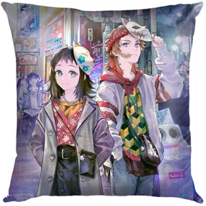 New Sabito & Mamoko DEMON SLAYER Throw Pillow Kimetsu no Yaiba Apprentice - Picture 1 of 3